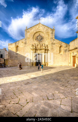 Italie, Pouilles, d'Otranto, cathédrale Santa Maria Annunziata. Banque D'Images