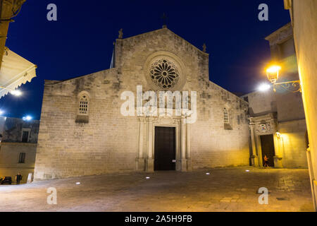 Italie, Pouilles, d'Otranto, cathédrale Santa Maria Annunziata. Banque D'Images