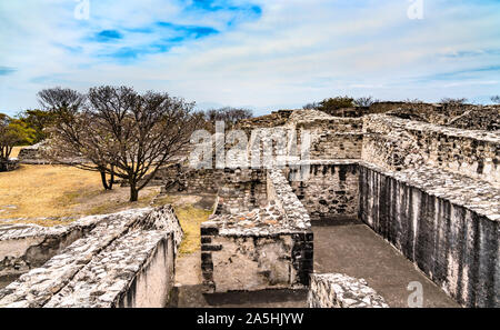 Site archéologique de Xochicalco au Mexique Banque D'Images