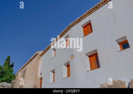 Ermitage de Santa Anna une icône culturelle de la ville de Benissa en Espagne Banque D'Images