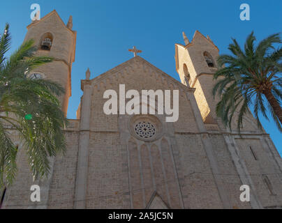 Xiquetachurch purissima est une icône culturelle de la ville de Benissa en Espagne Banque D'Images