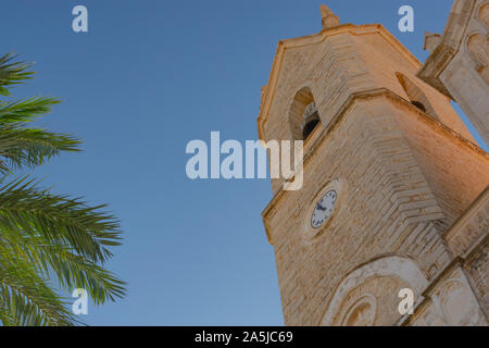 Xiquetachurch purissima est une icône culturelle de la ville de Benissa en Espagne Banque D'Images