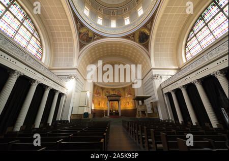 Potsdam, Allemagne - Août 2019 : intérieur de l'église Saint Nicolas à Potsdam - Berlin Banque D'Images