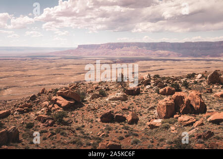 Wild Wild West sentiments dans l'Utah et l'Arizona Banque D'Images