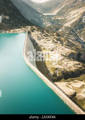 Gelmersee en Suisse Banque D'Images