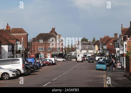 High Street West Kent Royaume Uni Banque D'Images