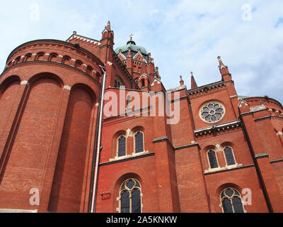 Basilique Cathédrale Saint-Pierre, Katedrala Bazilika Svetog Petra, Đakovo, Slavonie, Croatie, Europe Banque D'Images