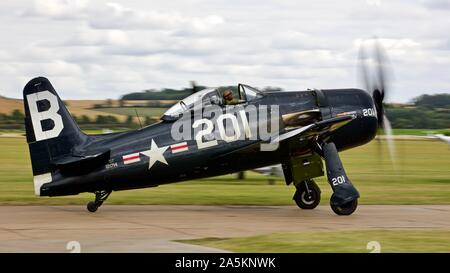 Grumman F8F Bearcat (G-RUMM) Banque D'Images