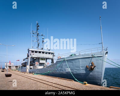 Navire garde-côtes Valvas, Seaplane Harbour, Lennusadam, Tallinn, Estonie Banque D'Images