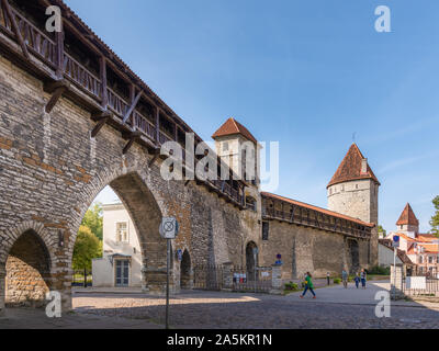 Nunna, sauna et Kuldjala tours, Tallinn, Estonie Banque D'Images