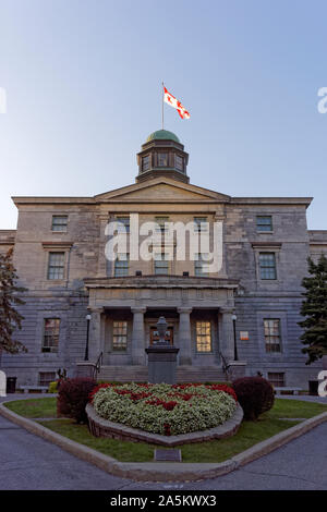 Le Pavillon des Arts sur le campus de l'Université McGill à Montréal, Québec, Canada Banque D'Images