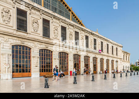 La gare St Charles à Marseille France Banque D'Images