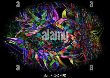 La fumée recyclé Cette image a été créée à l'aide de diverses photographies de fumée qui étaient alors maninpulated l'utilisation de logiciels pour la production Banque D'Images