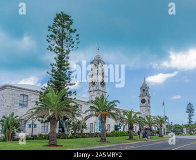 Ancien Chantier Naval aux Bermudes Banque D'Images