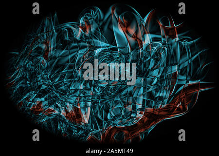 La fumée recyclé Cette image a été créée à l'aide de diverses photographies de fumée qui étaient alors maninpulated l'utilisation de logiciels pour la production Banque D'Images