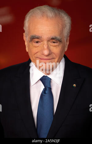 Rome, Italie. 21 Oct, 2019. Martin Scorsese participe à la "l'Irlandais" tapis rouge lors de la 14ème Festival du Film de Rome. (Photo par Gennaro Leonardi/Pacific Press) Credit : Pacific Press Agency/Alamy Live News Banque D'Images