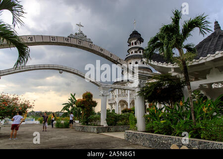 Oct 19, 2019 Lieu de culte de Saint André Kim à Bocaue, Bulacan, Philippines Banque D'Images
