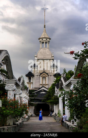 Oct 19, 2019 Lieu de culte de Saint André Kim à Bocaue, Bulacan, Philippines Banque D'Images