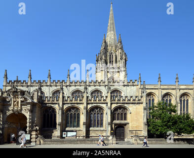 Église de l'Université St Mary the Virgin à Oxford en Angleterre Banque D'Images