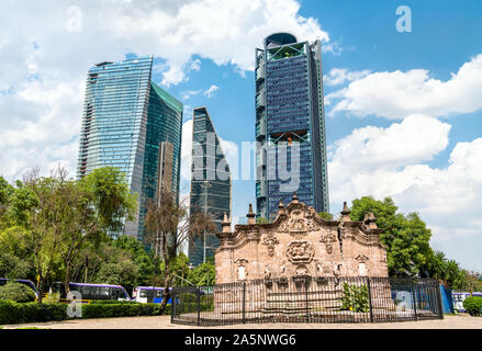 Belen Fontaine dans la ville de Mexico Banque D'Images