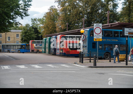 Drummer street bus station Cambridge 2019 Banque D'Images