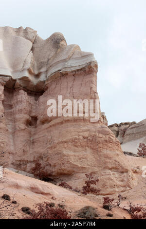 Rock formation ressemble à visage humain Banque D'Images