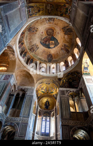 Monastère d'Hosios Loukas chapelle en Béotie, en Grèce,Distomo Banque D'Images