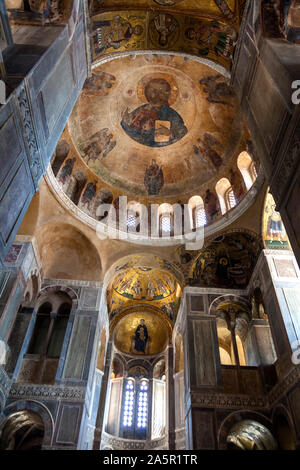 Monastère d'Hosios Loukas chapelle en Béotie, en Grèce,Distomo Banque D'Images