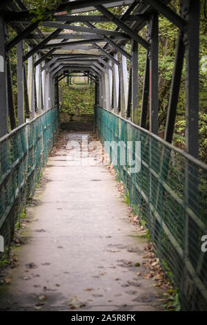 Cromwell bas Nature Reserve, Elland, UK Banque D'Images