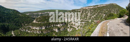 Gorges de la Nesque, Provence, France. Banque D'Images