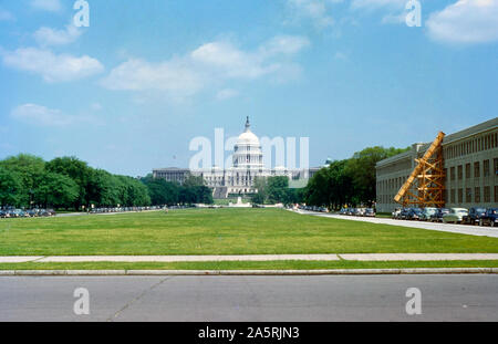 Photographie, c1940 antique du Capitole des États-Unis à Washington, D.C. SOURCE : 35mm d'ORIGINE DE LA TRANSPARENCE