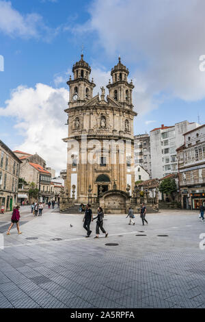 Chapelle de pèlerinage de Pontevedra, Espagne, Europe. Camino portugais Banque D'Images