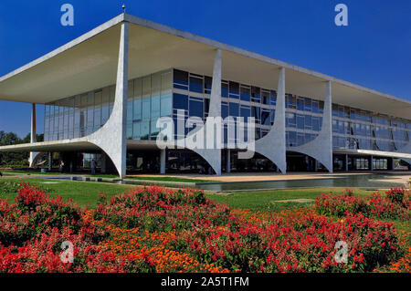 Palácio do Planalto, Brasilia, DF, Brésil Banque D'Images