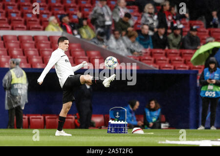 Wanda Stade Metropolitano, Madrid, Espagne. 22 octobre, 2019. Ligue des Champions de football, l'Atlético de Madrid contre Bayer Leverkusen ; Paulinho (Bayer 04 Leverkusen) Pré-match warm-up - usage éditorial : Action Crédit Plus Sport/Alamy Live News Banque D'Images