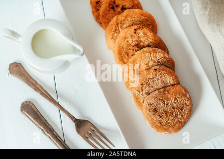 Carotte et haricots des gâteaux sucrés Banque D'Images
