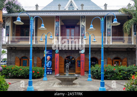 Le Blue Penny Museum, un musée d'histoire et d'art ; Port Louis Ile Maurice Banque D'Images