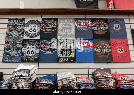 L'historique Route 66 T-shirts à vendre Banque D'Images