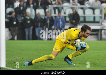Guilherme (Lokomotiv Moscou) au cours de la Ligue des Champions, match de football entre la Juventus FC Lokomotiv Moscou et de Allianz Stadium sur Octobre 22, 2019 à Turin, Italie. Banque D'Images