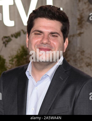 19 octobre 2019, Westwood, Californie, États-Unis : 21 octobre 2019 - Westwood, Californie - Jon Steinberg. Première mondiale de ''See'' d'Apple TV+ au Fox Village Theater. Crédit photo : Billy Bennight/AdMedia Banque D'Images
