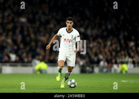 Tottenham Hotspur Stadium, Londres, Royaume-Uni. 22 octobre, 2019. Ligue des Champions de football, Tottenham Hotspur contre l'étoile rouge de Belgrade ; Erik Lamela à Tottenham Hotspur - usage éditorial : Action Crédit Plus Sport/Alamy Live News Banque D'Images