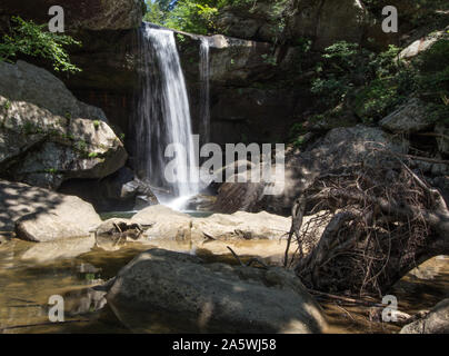 Eagle Cliff Falls, New York Banque D'Images