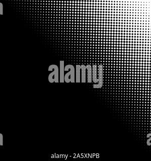 Demi-ton noir et blanc illustration, abstract background Banque D'Images
