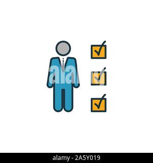 Vérification d'assurance icon set. Quatre éléments dans diférents styles à partir d'icônes de l'assurance collection. Vérification d'assurance créatif rempli d'icônes de couleur, Contours, Illustration de Vecteur