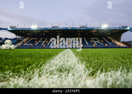 22 octobre 2019, Hillsborough, Sheffield, Angleterre ; Sky Bet Championship, Sheffield Wednesday v Stoke City : Vue générale Hillsborough.Credit : Dean Williams/News Images Banque D'Images