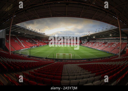 21e Octobre 2019, Bramall Lane, Sheffield, Angleterre, Premier League, Arsenal v Sheffield United : une vue générale de Bramall Lane Crédit : Mark Cosgrove/News Images Banque D'Images