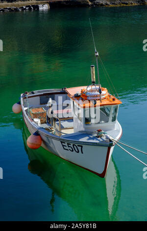 Le port de Plymouth Angleterre Cornwall Wadebridge Banque D'Images