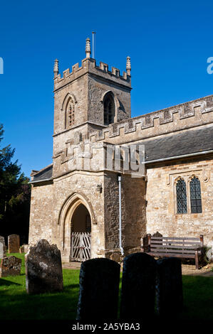 L'église de saint Édouard le Confesseur, Westcott Barton, Oxfordshire, England, UK Banque D'Images