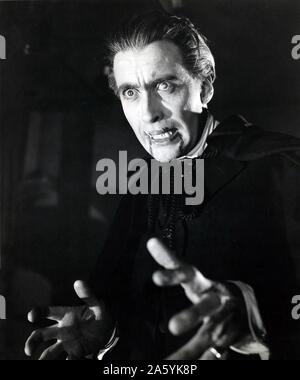 Horror of Dracula Année : 1958 UK : Terence Fisher Christopher Lee Banque D'Images