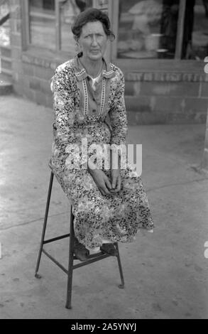 Femme de travailleur migrant, fruits du comté de Berrien, Michigan 19400101 Banque D'Images