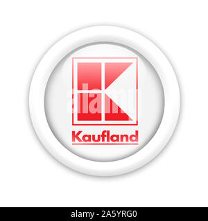 Logo de Kaufland Banque D'Images